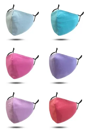 Pastel Reusable Cotton Face Mask
