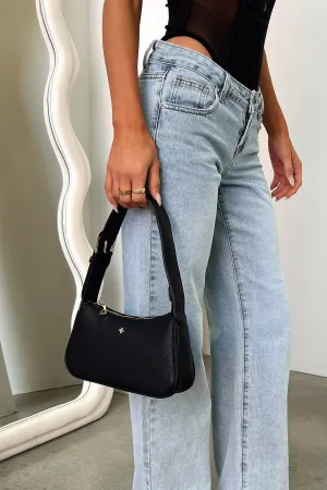 Peta   Jain Gabi Small Shoulder Bag - Black/Gold