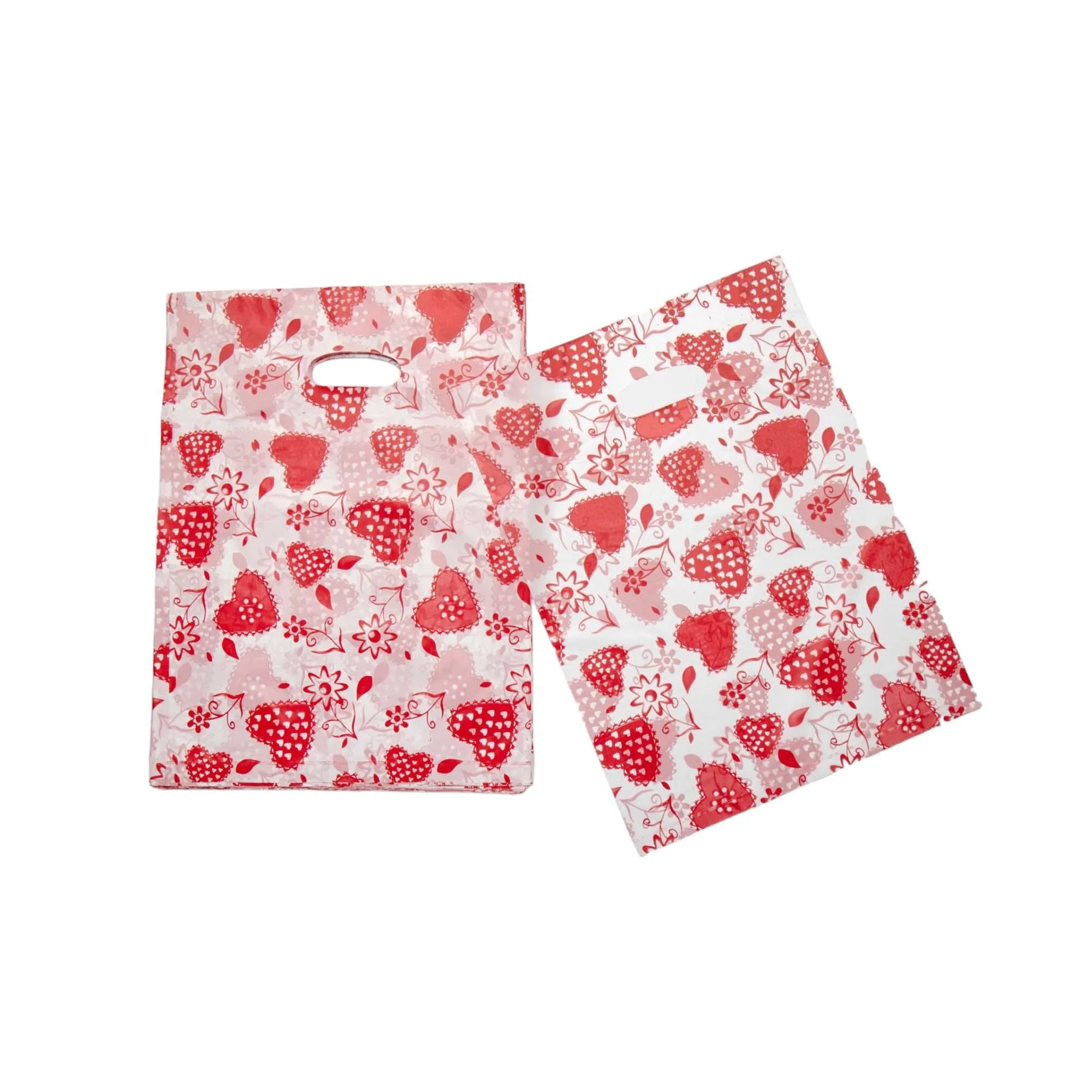 Plastic Boutique Bag Printed Small 20x30cm 25pack