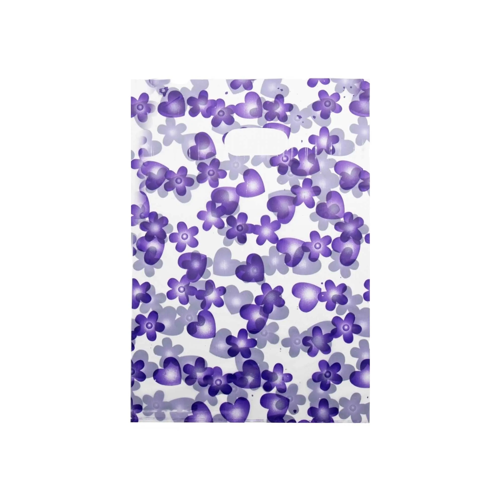 Plastic Boutique Bag Printed Small 20x30cm 25pack