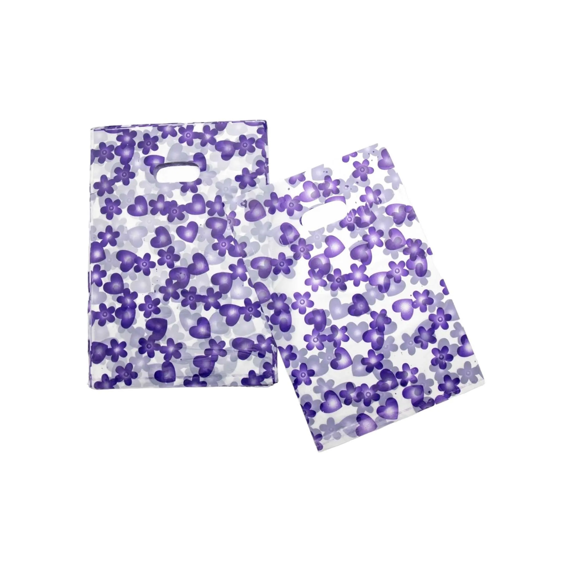 Plastic Boutique Bag Printed Small 20x30cm 25pack