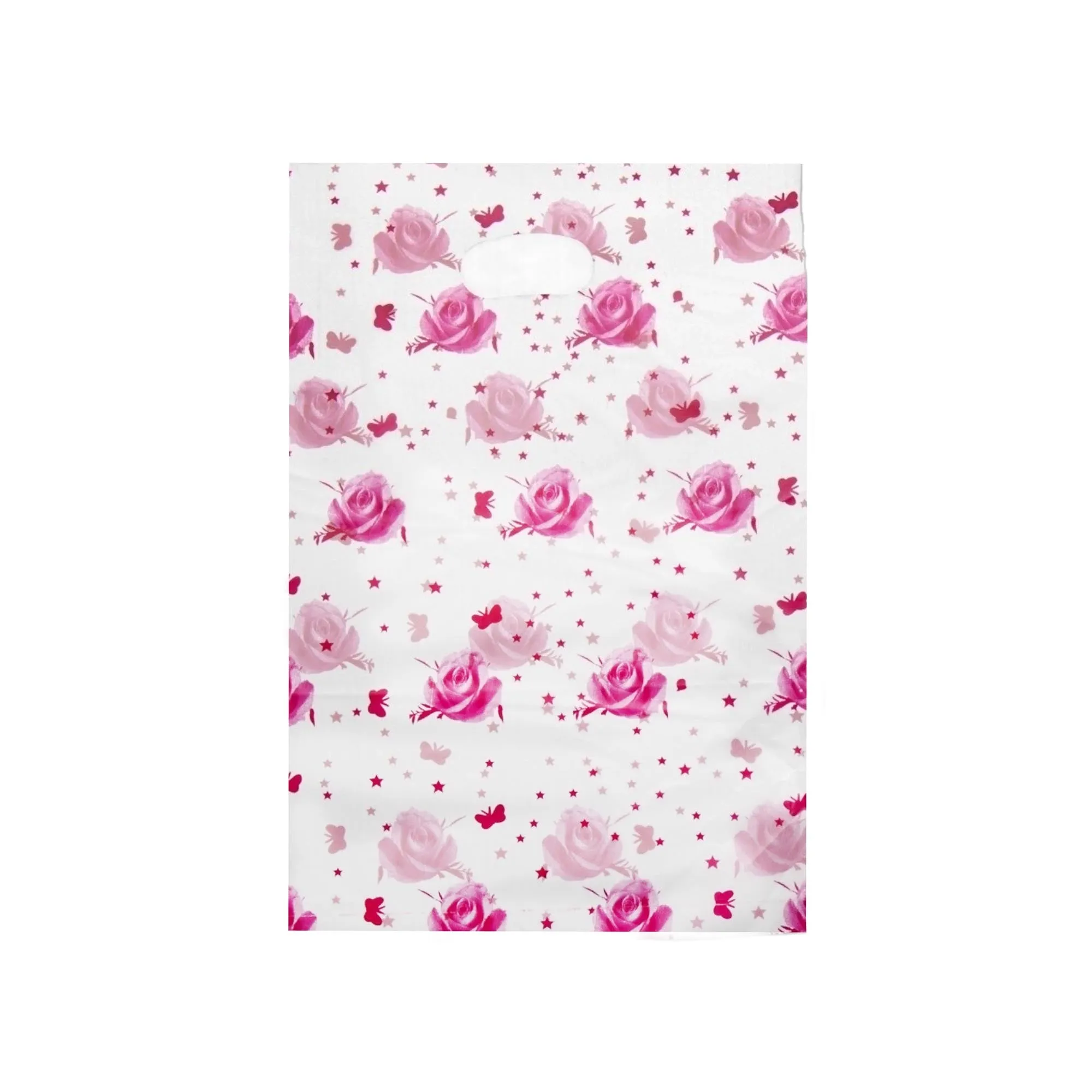 Plastic Boutique Bag Printed Small 20x30cm 25pack