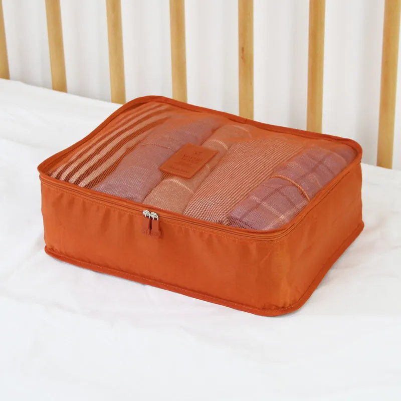 portable travel clothing storage bag
