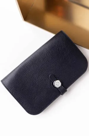 Portfolio Clutch Wallet, Navy
