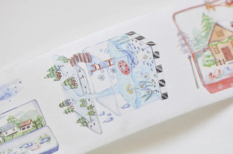 Retro Box Masking Tape 40mm Wide x 3M Long A12212