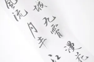Retro Handwriting Chinese Washi Tape With Release Paper 45mm x 3 Meters A13175