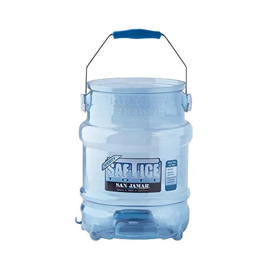 San Jamar SI6100 Saf-T-Ice Tote, 5 gal.