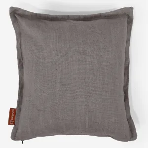 Scatter Cushion Cover 47 x 47cm - Linen Look Slate Grey