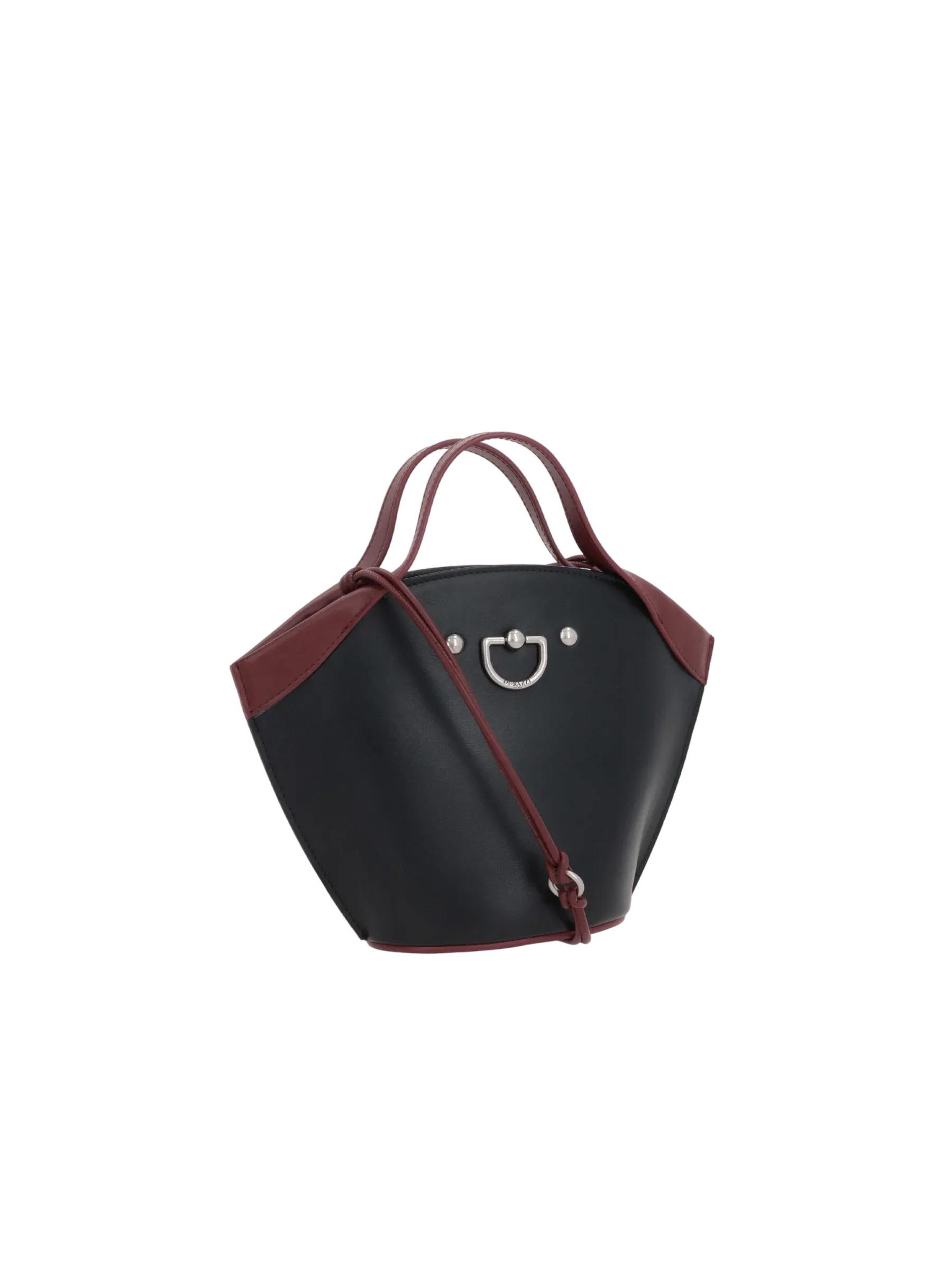 Shell Smooth Leather Handbag