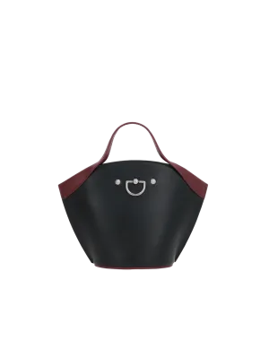 Shell Smooth Leather Handbag