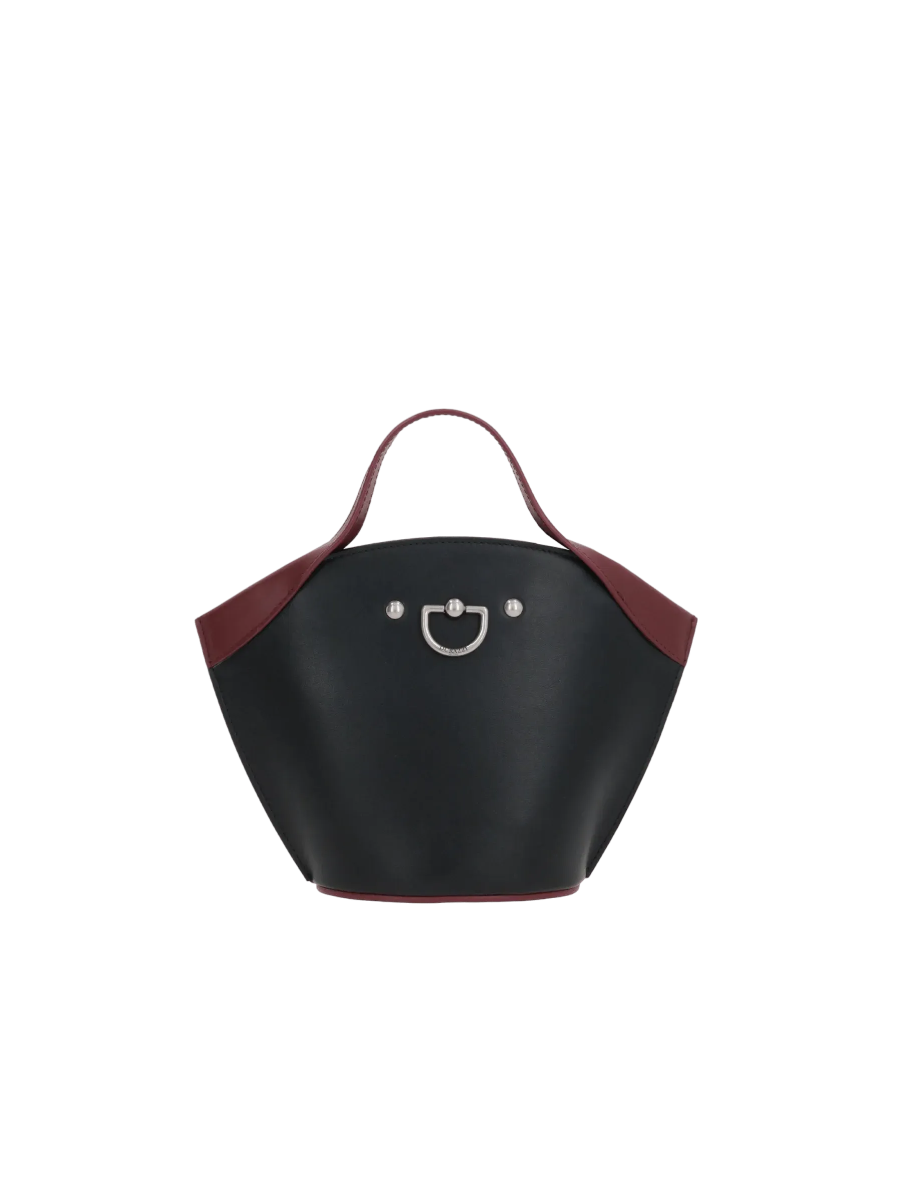Shell Smooth Leather Handbag