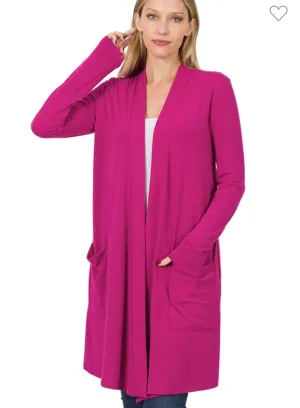 Slouchy Pocket Cardigan