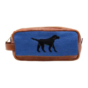 Smathers & Branson Black Labrador Needlepoint Toiletry Bag