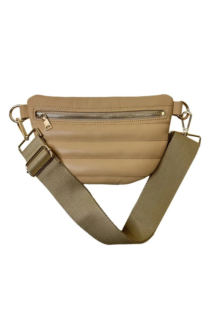 Stacy Small Quilted Faux Leather Sling Bag