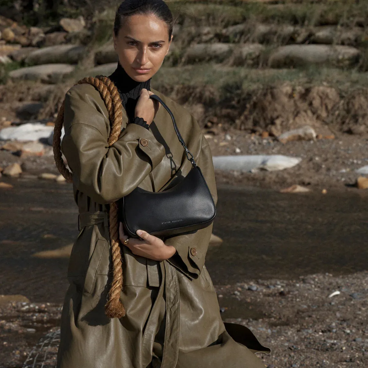 Status Anxiety - Look Both Ways Bag (Black)
