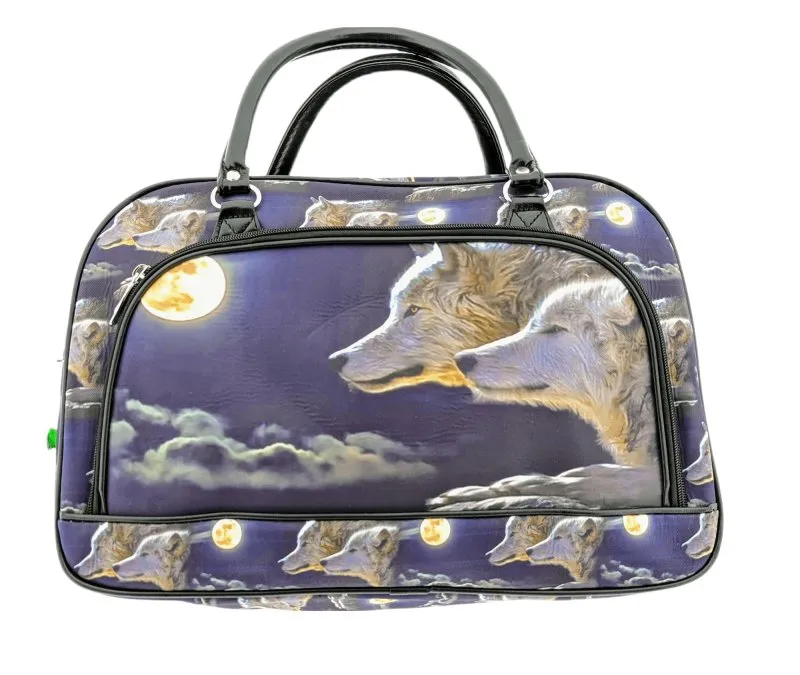 Swolit Wolves All over print Overnight bag/Holdall Bag