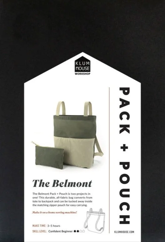 The Belmont Pack   Pouch Pattern