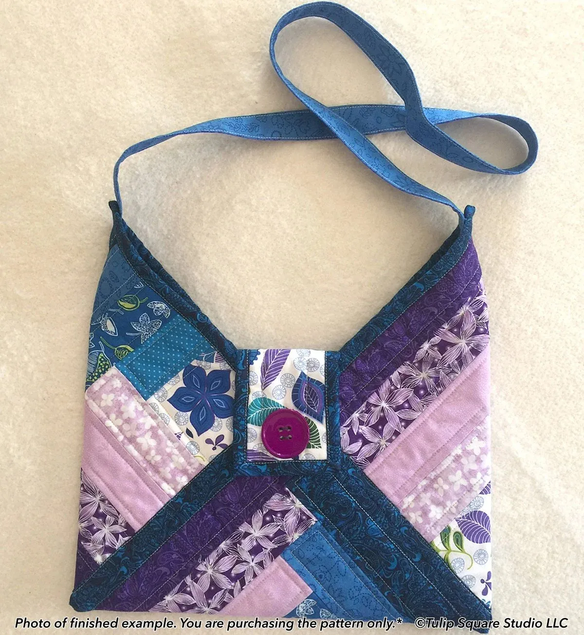 Three Block Bag Downloadable Pattern
