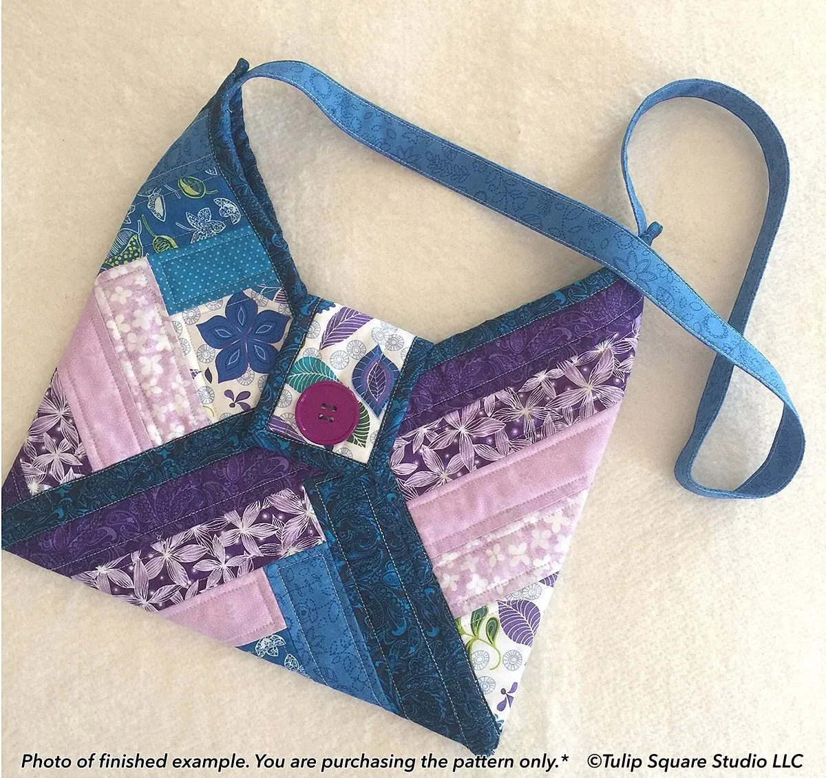 Three Block Bag Downloadable Pattern
