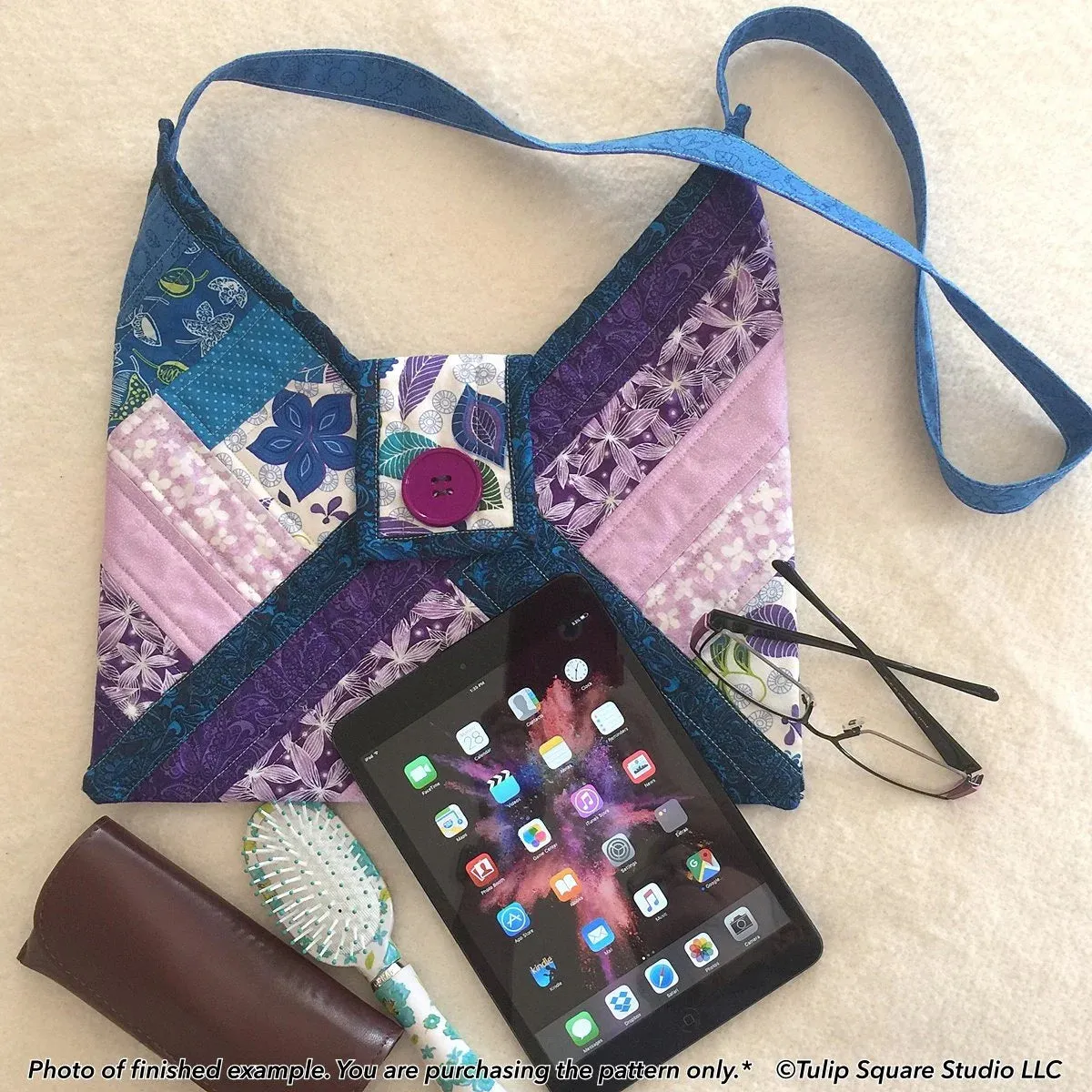 Three Block Bag Downloadable Pattern