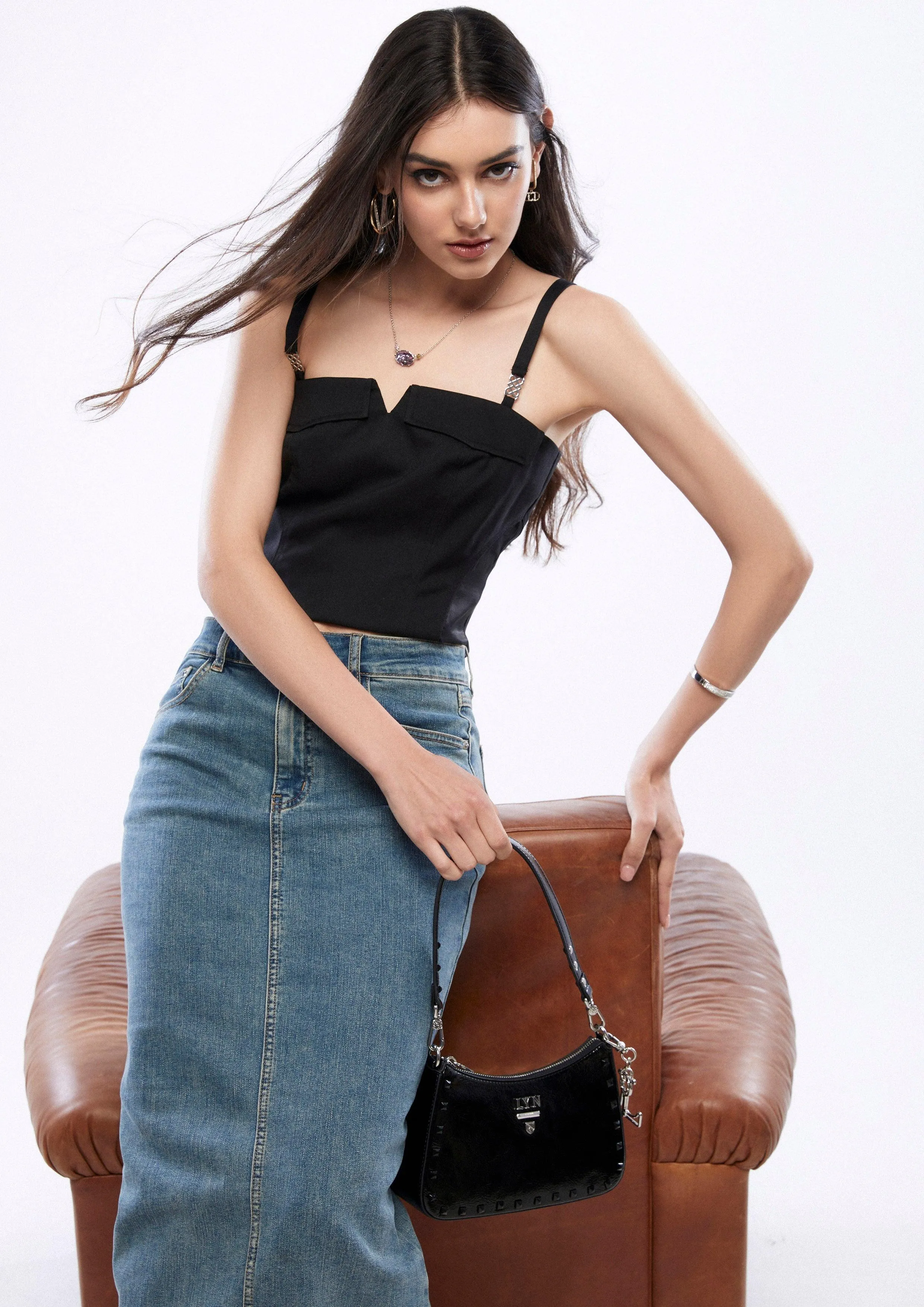 Trive Rocky Shoulder Bag Black