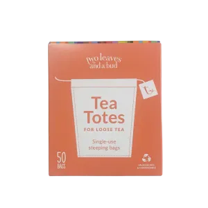 Two Leaves Logo Tea Totes, 50 pack