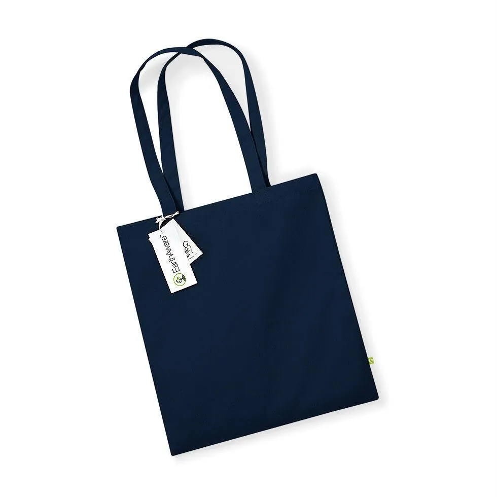 Westford Mill - W801 Earth Aware Tote - Organic Bag For Life - Choose Colour