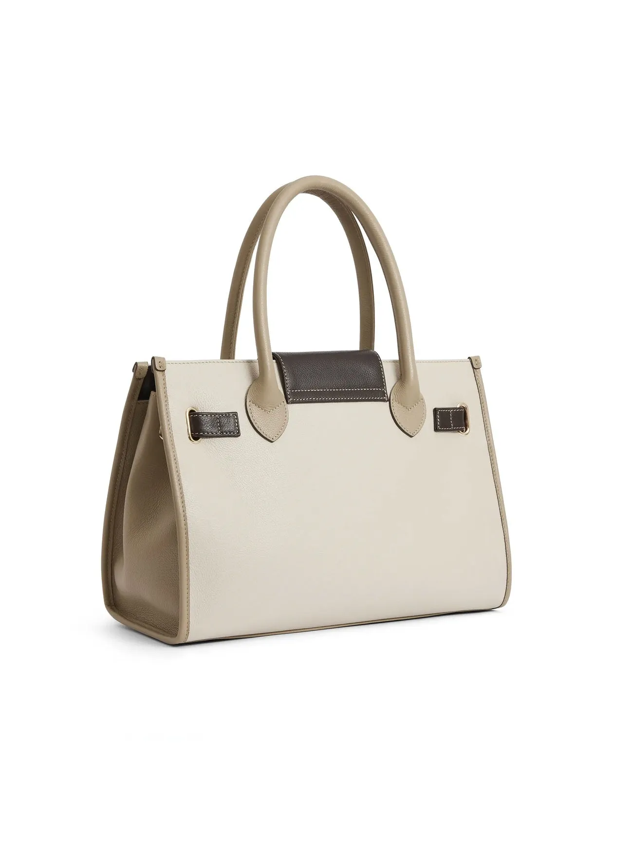 Windsor Neutral Tri Colour Handbag