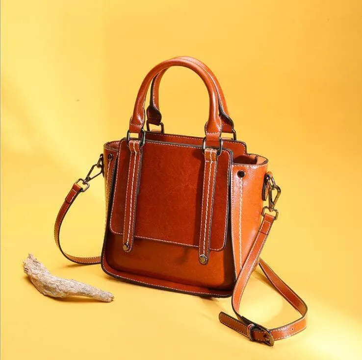 Women Totes Bag Patent Leather Look Messenger